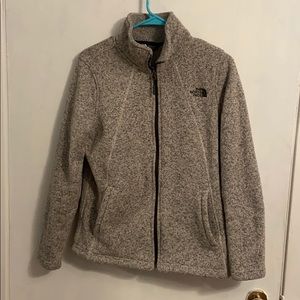 Gray North Face Jacket